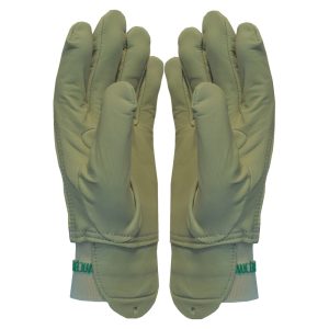 Gant de protection cuir vert grand confort travaux extérieurs