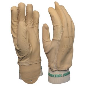  Gant de protection cuir hydrofuge beige travaux extérieurs 310BHBE 