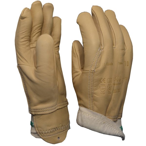 Gant de protection cuir doublé molleton 311BHFM