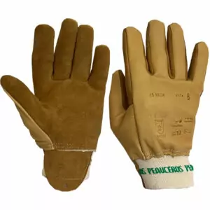 350BSK Gant cuir anticoupure niveau D