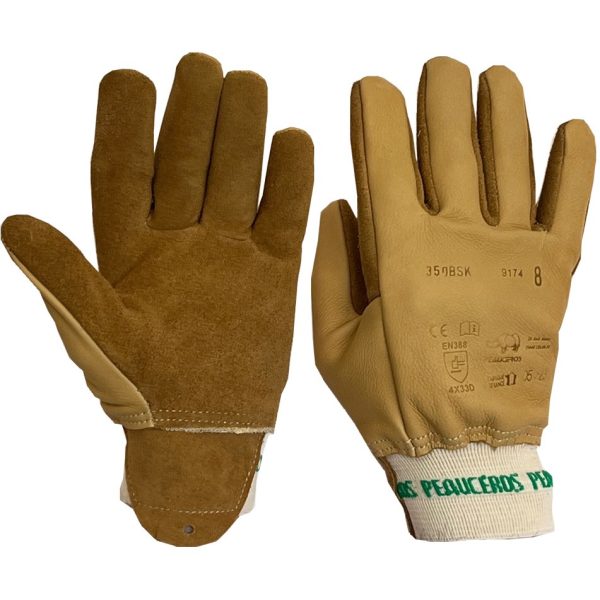 gant de protection cuir anti coupure niveau D