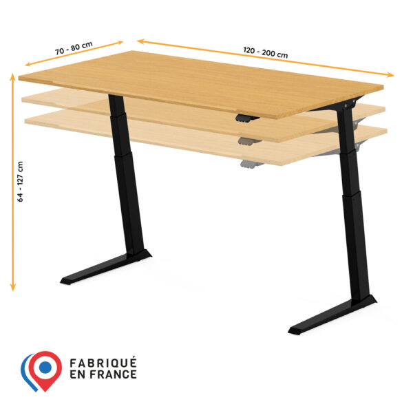 Bureau assis debout THEODORE ONE – Image 2