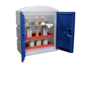 Armoire de sécurité polyéthylène 2 étagères