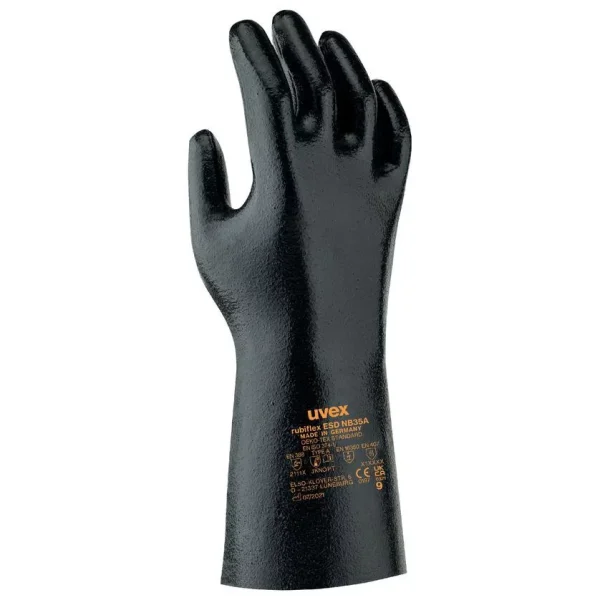 Gants de protection chimique rubiflex ESD NB35A (35 cm) – Image 3