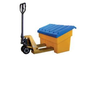 Bac a sel ou sable 180l manipulable avec transpalette