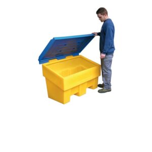 Bac a sel ou sable 300l manipulable avec transpalette