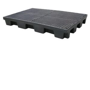 Plateforme de rétention 120l Eco-conçue pour palette Europe