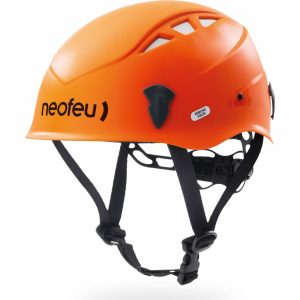 Casque de travail en hauteur Industrie et BTP - Orange