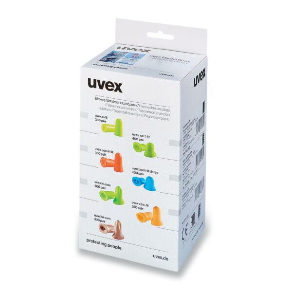 Uvex hi-com, boîte recharge 300p