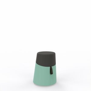 Pouf KULBU - Anthracite/Vert