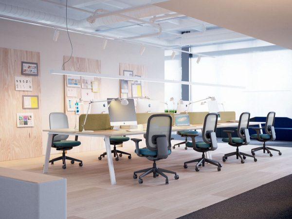 Siège de bureau ergonomique ALAIA dossier résille – Image 6
