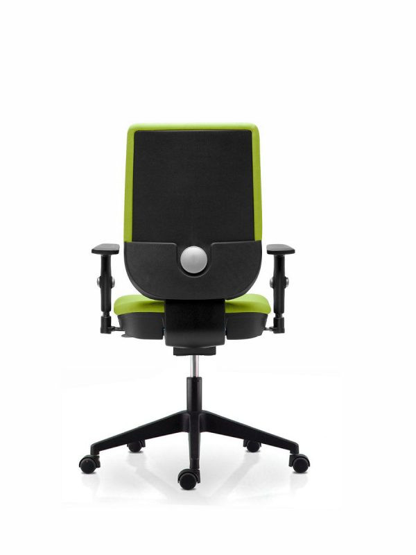 Siège de bureau ergonomique TERTIO tapissé – Image 2
