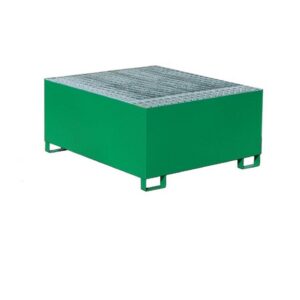 Bac de rétention cubique 1 cubitainer/4 fûts