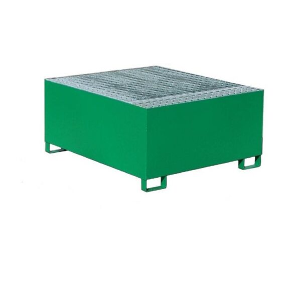 Bac de rétention cubique 1 cubitainer/4 fûts