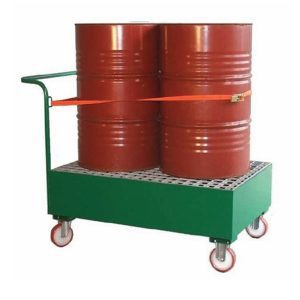 Chariot de rétention 2 fûts