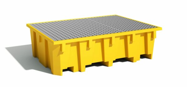 Bac de retention - Bac de rayonnage 1 IBC 1050 litres – Image 3