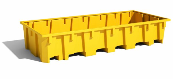 Bac de retention pour 3 IBC - Bac de rayonnage 1650 litres – Image 4