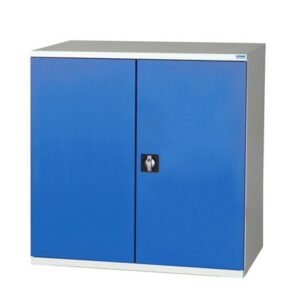 Armoire d'atelier à portes battantes 2 étagères 1000*450*1000mm
