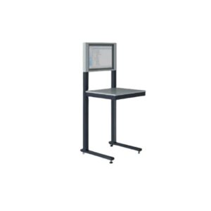 Support informatique PC sur patins