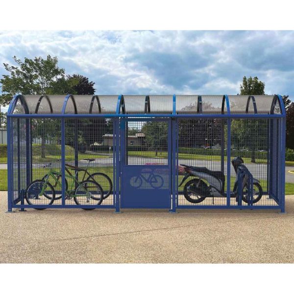 Abri à vélo et motos Voûte sécurisé "XL" – Image 11