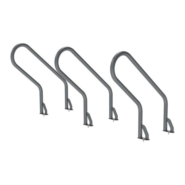 Lot de 3 arceaux vélos antivol