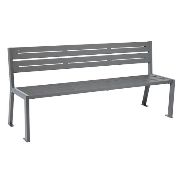 banc acier Silaos 5 lames 7