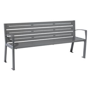 banc acier Silaos 6 lames