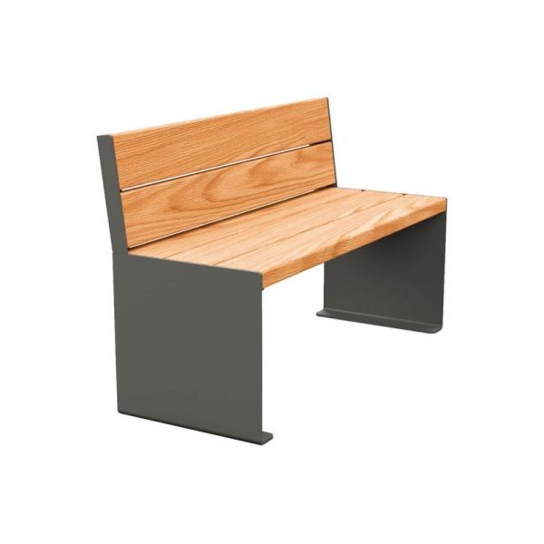 banc acier et bois kub 12