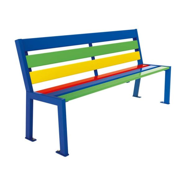 banc bois et acier Silaos junior 4