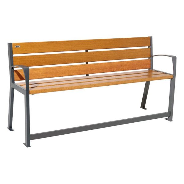 banc bois et acier special senior