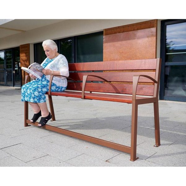 banc bois et acier special senior 10
