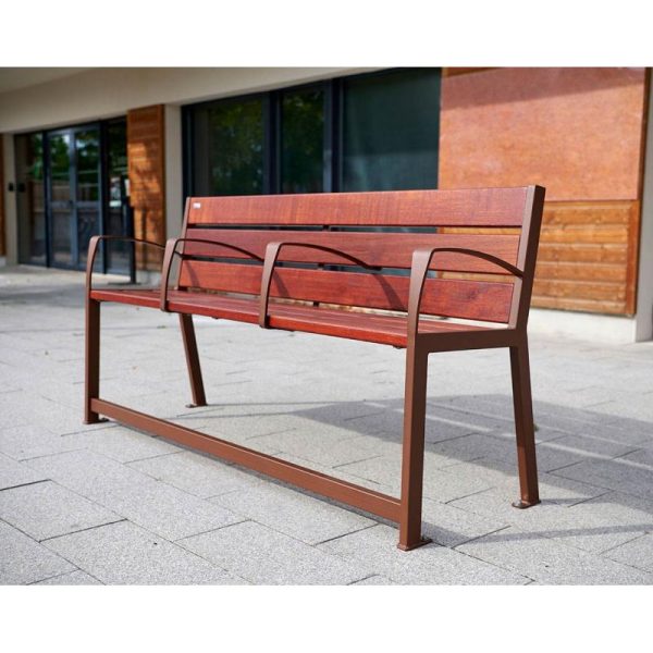 banc bois et acier special senior 8