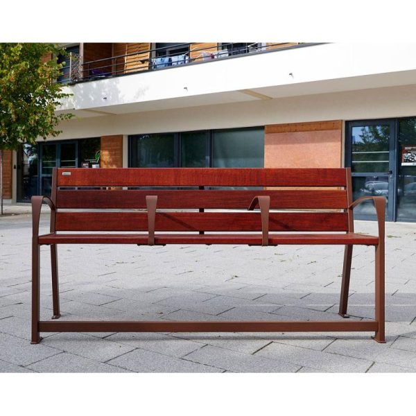 banc bois et acier special senior 9