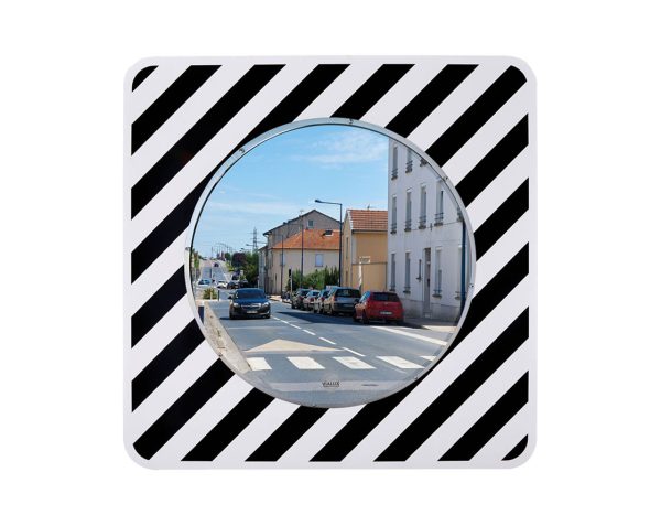 Miroir routier agglomeration réglementaire Inox