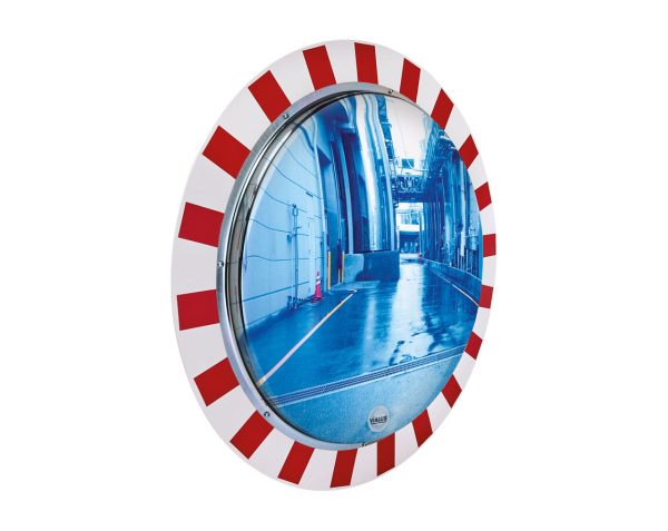 Miroir de sécurité rond exterieur inox
