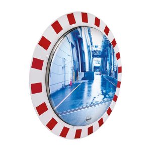 Miroir de sécurité rond extérieur inox anti givre