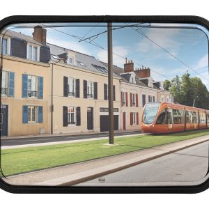 Miroir multi usage exterieur inox anti givre