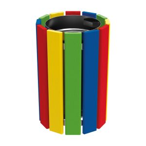 Poubelle extérieur Cologne « spéciale enfants » 40 litres