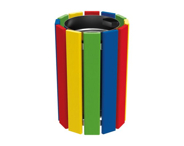 Poubelle extérieur Cologne « spéciale enfants » 40 litres