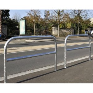 Arceau renforcé galva Ø60mm sur platine
