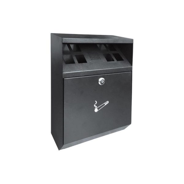 Lot de 4 cendriers muraux  carrés