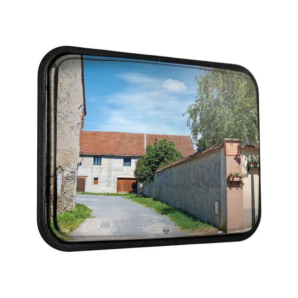 miroir de sortie de parking inox