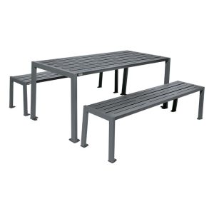 Table de pique nique Silaos acier