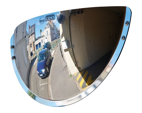 Miroir de parking demie lune