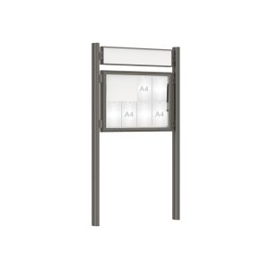 Vitrine 1000 poteaux quattro