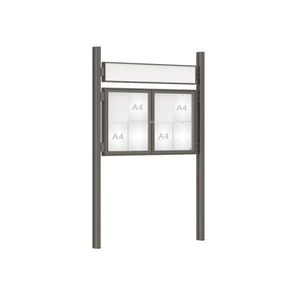 Vitrine 1000 poteaux quattro 2