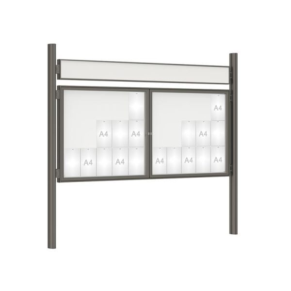 Vitrine 1000 poteaux quattro 4