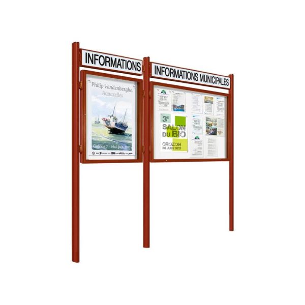 Vitrine 1000 poteaux quattro 5
