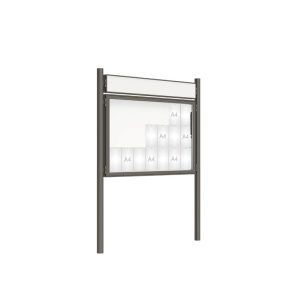 Vitrine 2000 poteaux 76mm 2