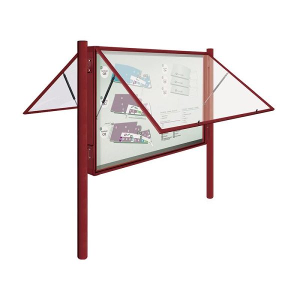 Vitrine 2000 poteaux 76mm 4